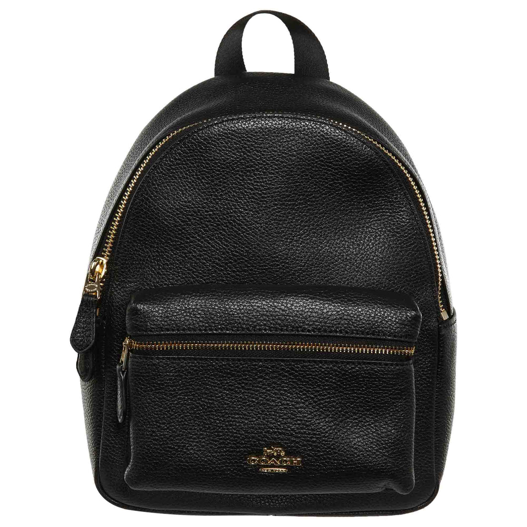 Coach Pebble Leather Mini Charlie Backpack Womens Style : F38263