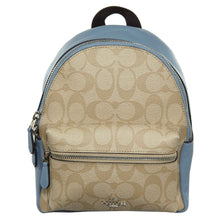 Load image into Gallery viewer, Coach Signature Mini Charlie Backpack Womens Style : F58315
