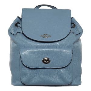 Coach Pebble Leather Mini Bill Backpack Womens Style : F37621